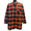 Eddie Bauer Women’s 3X Flannel Shirt Plaid Button Up Buffalo Check