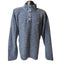 Southern Marsh Sweater Mens XL Pullover Blue Quarter Snap Mock Neck Preppy