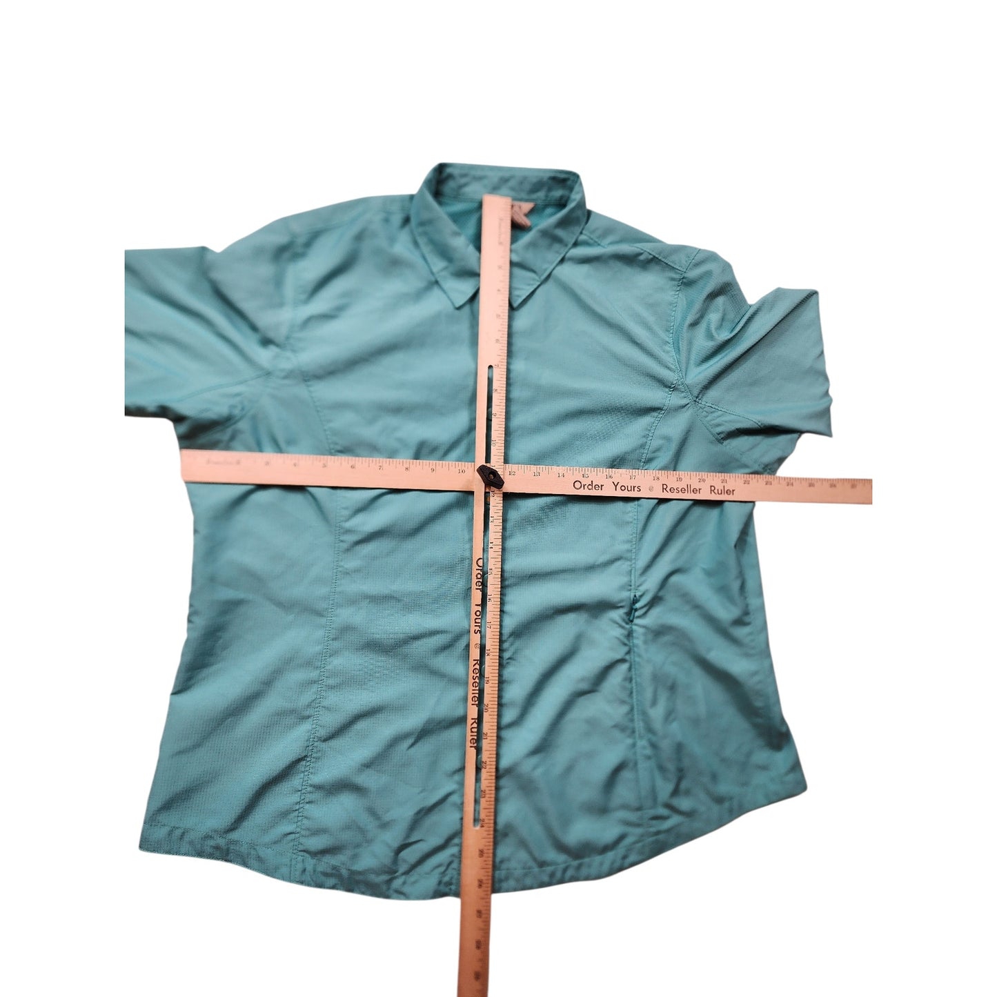 Duluth Trading CoolPlus Top Womens Medium Shirt Snap Outdoor Lightweight Hiking