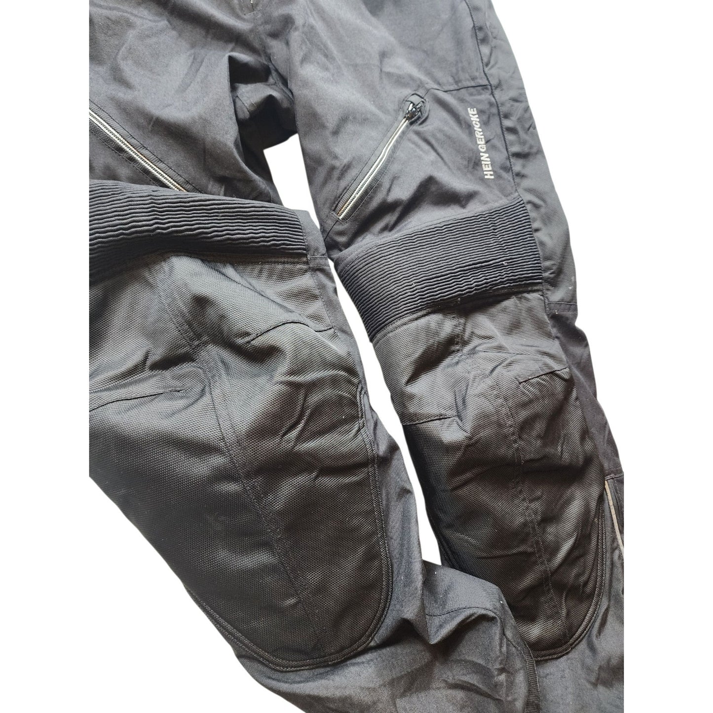 Hein Gericke Gore Tex Waterproof Motorcycle Riding Pants Men 46 Suspenders Armor