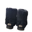 UGG Australia Womens 8 Black Shearling Winter Boots Suede Fur Lined Warm 100679
