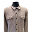 Lands End Shirt Jacket Mens XL 46-48 Shacket Long Sleeve Lumberjack Americana