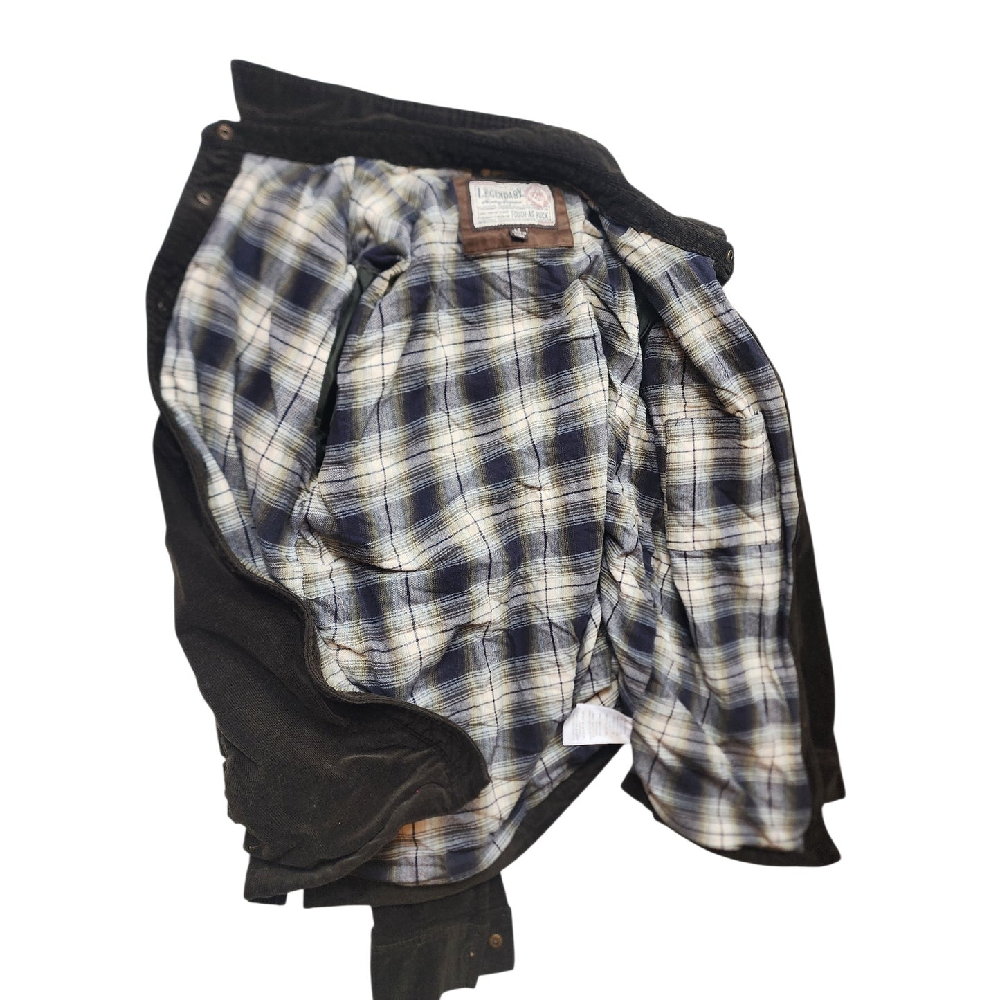 Legendary Whitetails Tough Buck Corduroy Shirt Jacket Large Tall Flannel Shacket