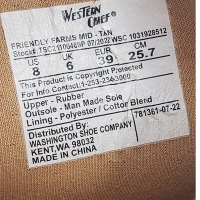 Western Chief Friendly Farms Rain Boots Womens 8 Animal Rubber Mid Cow Pig Horse