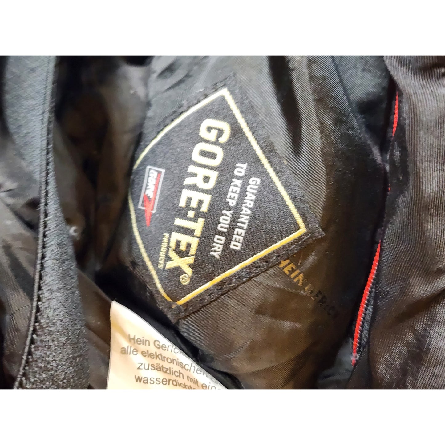 Hein Gericke Gore Tex Waterproof Motorcycle Riding Pants Men 46 Suspenders Armor