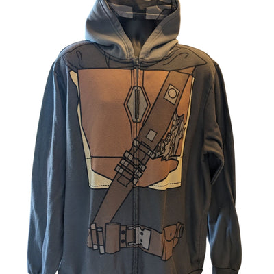 Star Wars Chewbacca Hoodie Men 2XL Zip Costume Style Graphic Cosplay Jacket Geek
