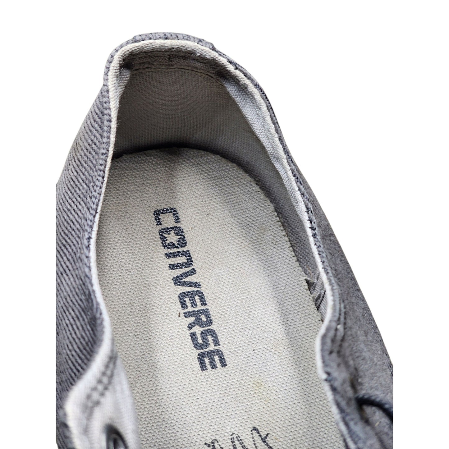 Converse Chuck Taylor Low Top Shoes Mens 12 Womens 14 Gray Grunge Skater 150350F
