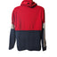 Adidas Hoodie Men Medium/Large RedNavy Colorblock Pullover Sweatshirt Streetwear