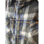 Marks Spencer M&S Fleece Jacquard Check Overshirt 3XL Flannel Shirt Jacket Snap