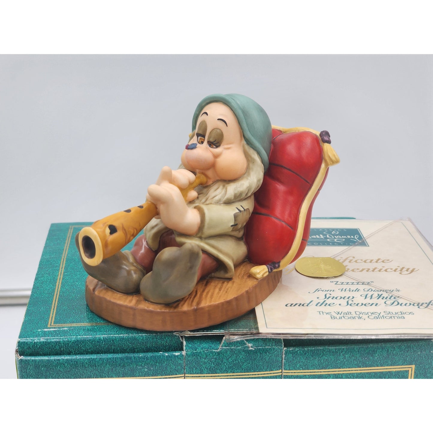 WDCC Sleepy “Zzzzzzz” Figurine Snow White Seven Dwarfs Disney Retired Box COA