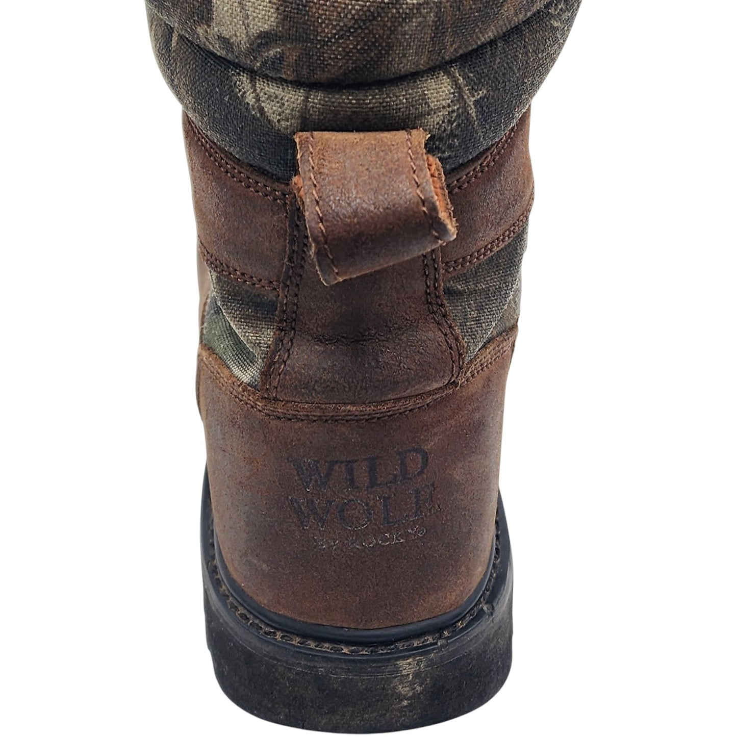 Rocky Wild Wolf Camo Boots Men 11 Waterproof Thinsulate 800g Hunting Hiking 8127