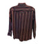 Wrangler Western Pearl Snap Shirt Mens XXL Long Sleeve Burgundy Cowboy Rodeo