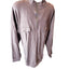 Rustic Ridge Mens Size 2XL Brown Cotton Half Zip Pullover Shirt Button Pockets