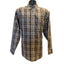 Wrangler Rugged Wear Button Up Shirt Mens XL Plaid Long Sleeve Cotton Workwear