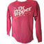 Dr Pepper Thermal Long Sleeve Shirt Men Small Women Medium Soda Waffle Knit Y2K