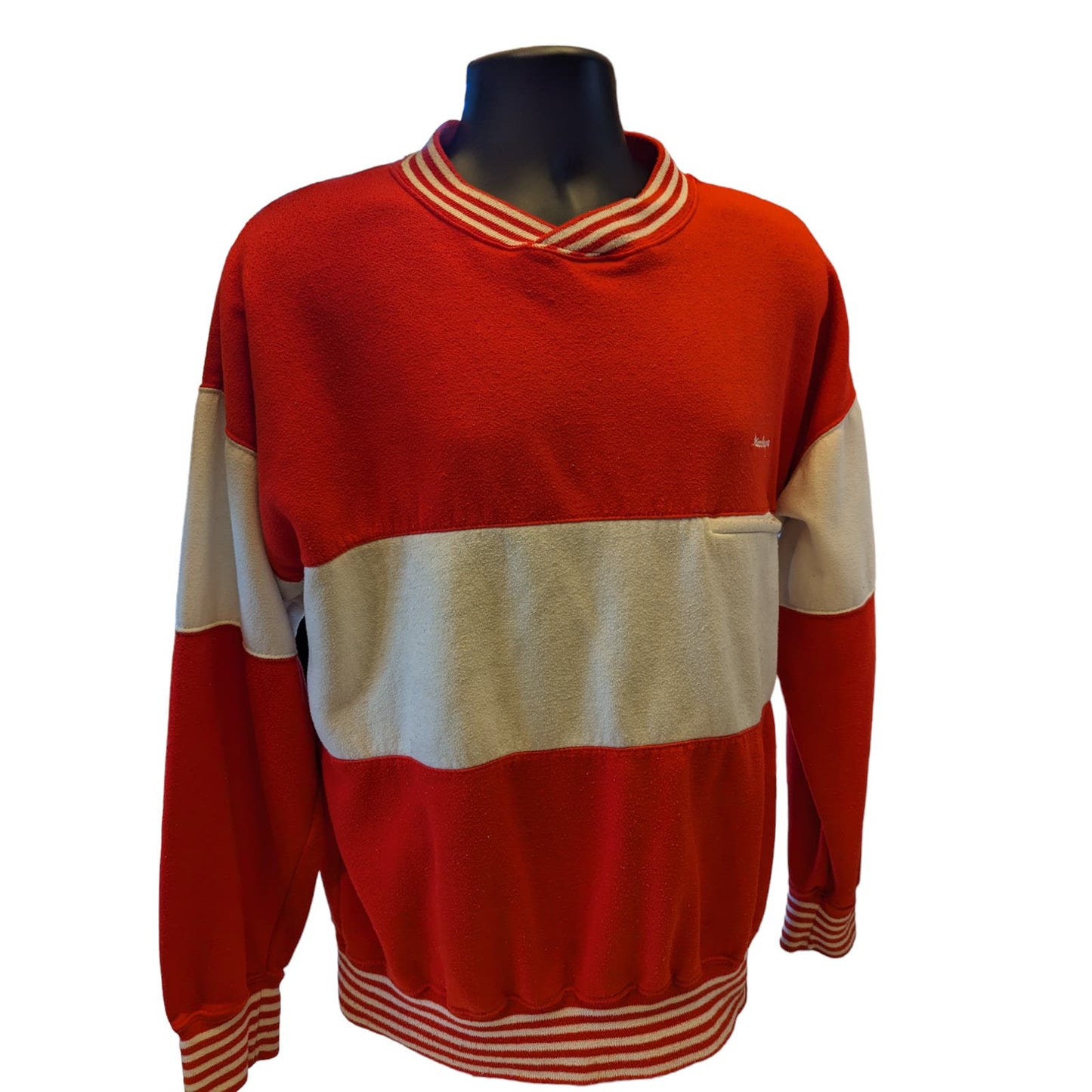 Vintage MacGregor Sweatshirt Mens XL Retro 80s Colorblock Pullover Streetwear