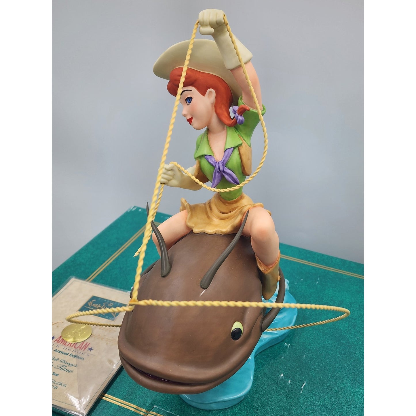 WDCC Slue Foot Sue 1995 Melody Time American Folk Heroes Cowgirl Vintage Box COA