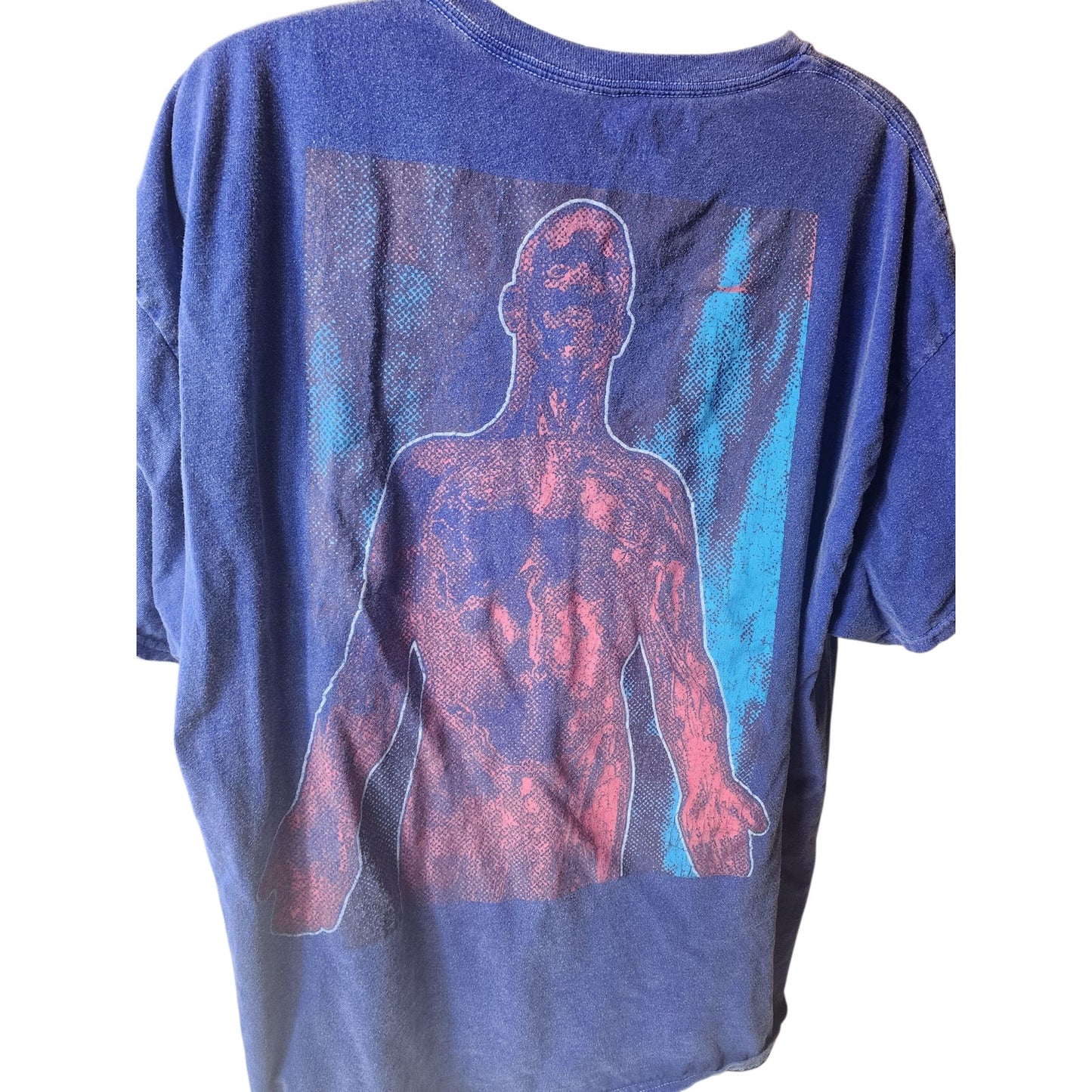 Nirvana Band T Shirt Mens 2XL Sliver Graphic Tee Grunge Distressed Vintage Style