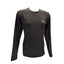Emporio Armani EA7 Shirt Mens XL Black Long Sleeve Logo Streetwear Athleisure