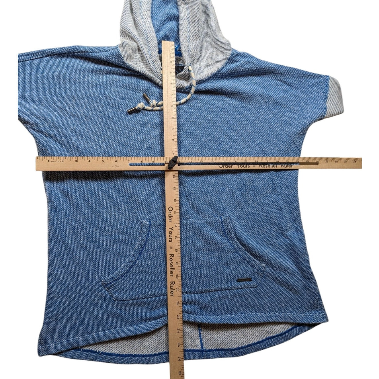 Marc New York Hoodie Womens Large Sweatshirt Pullover Athleisure Kangaroo Pocket
