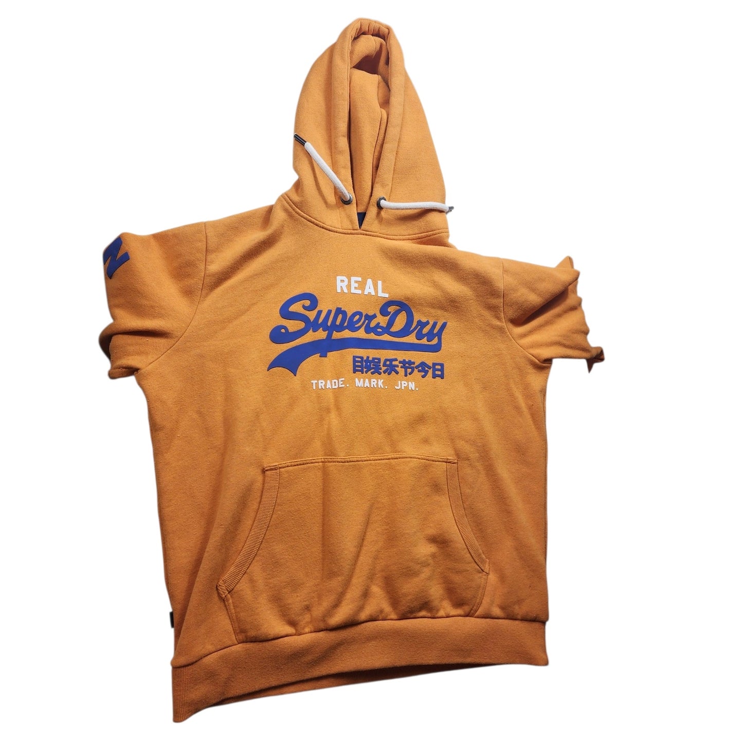 Superdry Hoodie Mens XL Womens 2XL Real Japan Sweatshirt Fleece Kangaroo Pocket