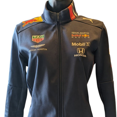 PUMA Red Bull Racing Team Softshell Jacket Women Small Aston Martin F1 Formula 1