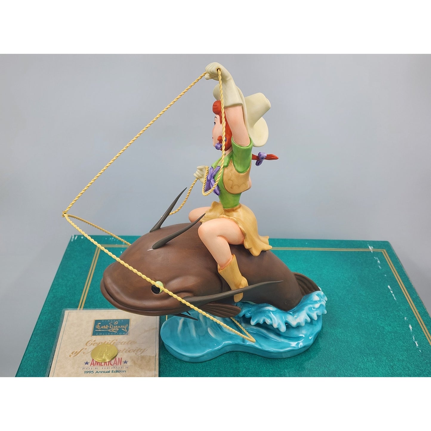 WDCC Slue Foot Sue 1995 Melody Time American Folk Heroes Cowgirl Vintage Box COA