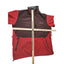 Columbia Titanium Fleece Jacket Mens XL Red Brown Full Zip Interchange Gorpcore