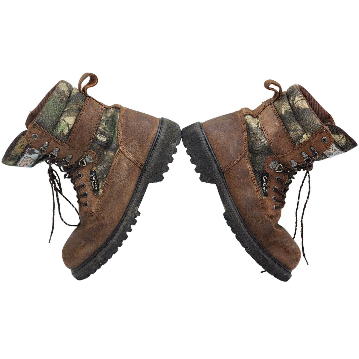 Rocky Wild Wolf Camo Boots Men 11 Waterproof Thinsulate 800g Hunting Hiking 8127