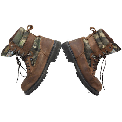 Rocky Wild Wolf Camo Boots Men 11 Waterproof Thinsulate 800g Hunting Hiking 8127