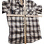 Buffalo David Bitton Mens Large Sherpa Lined Plaid Flannel Jacket Shirt Shacket