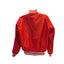 Vintage Butwin Red Satin Varsity Jacket Adult Large USA Snap Front Preppy