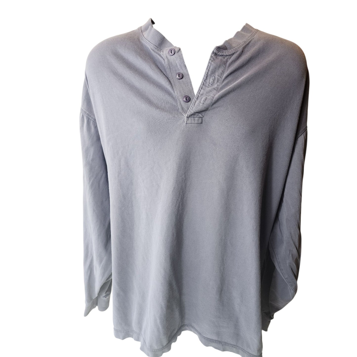 Cabelas Henley Shirt Outdoor Men 3XL Long Sleeve Top Hunting Fishing Hiking Work