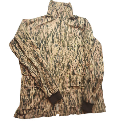 M2D Made to Deceive Camo Hunting Jacket Mens XL Duck Blind Field Waterfowl Y2K