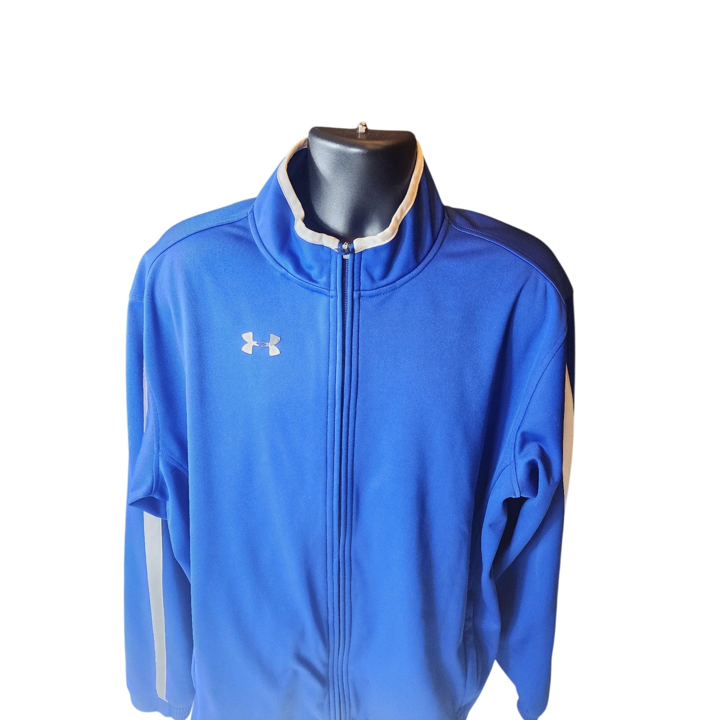 Under Armour ColdGear Zip Jacket XL Track WarmUp Athletic Running Gym Activewear