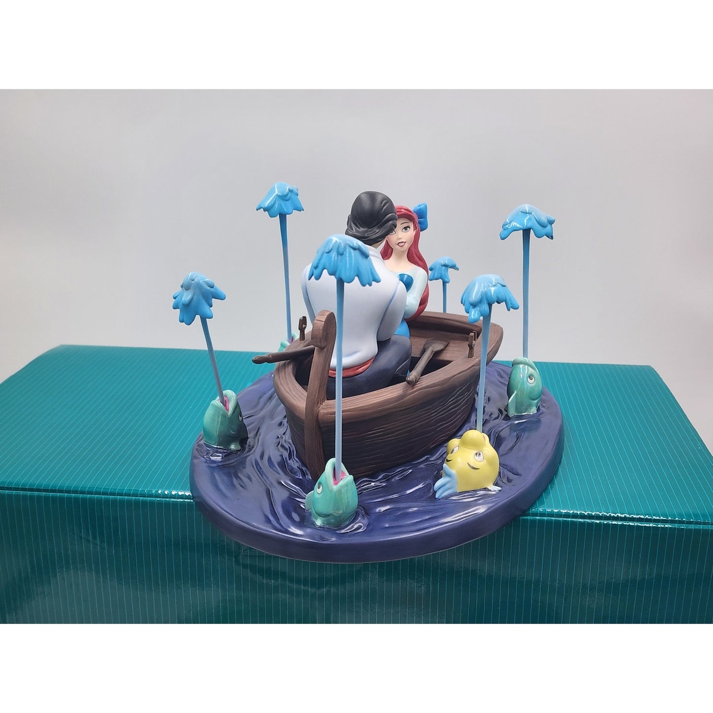 WDCC Little Mermaid Kiss the Girl Figurine Ariel Eric LE COA Box Vintage Disney