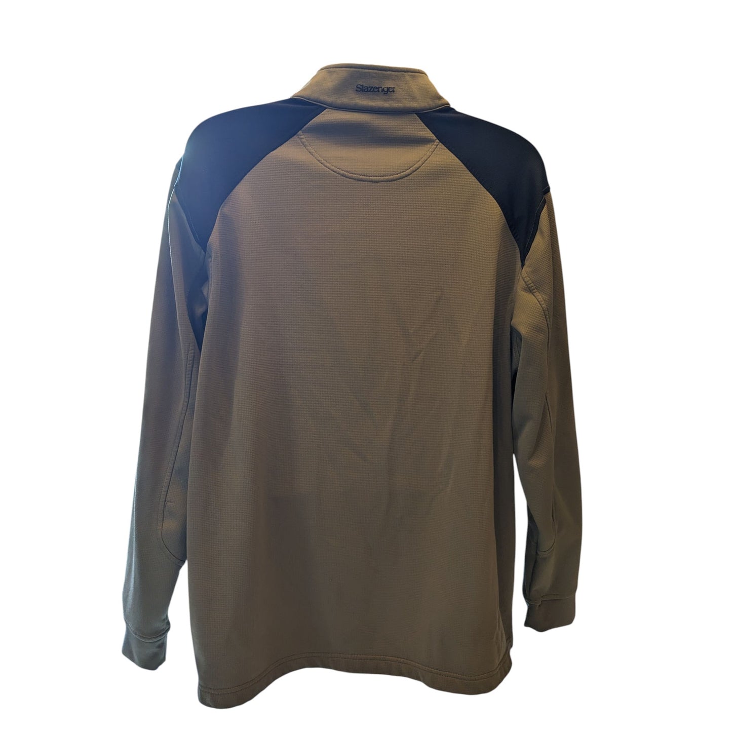 Slazenger Golf Shirt Pullover Men XL 1/4 Zip Long Sleeve Athletic Activewear Top
