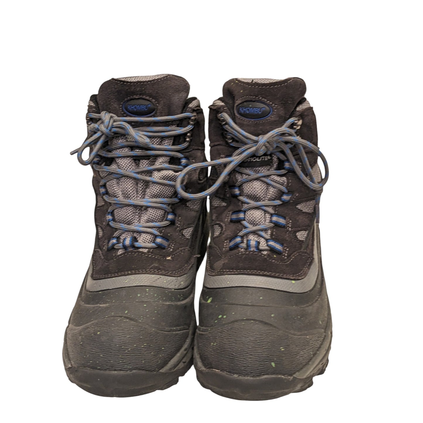 Khombu Boots Fleet Mens 11M Hiking Black Waterproof Outdoor Trail Shoes 146740