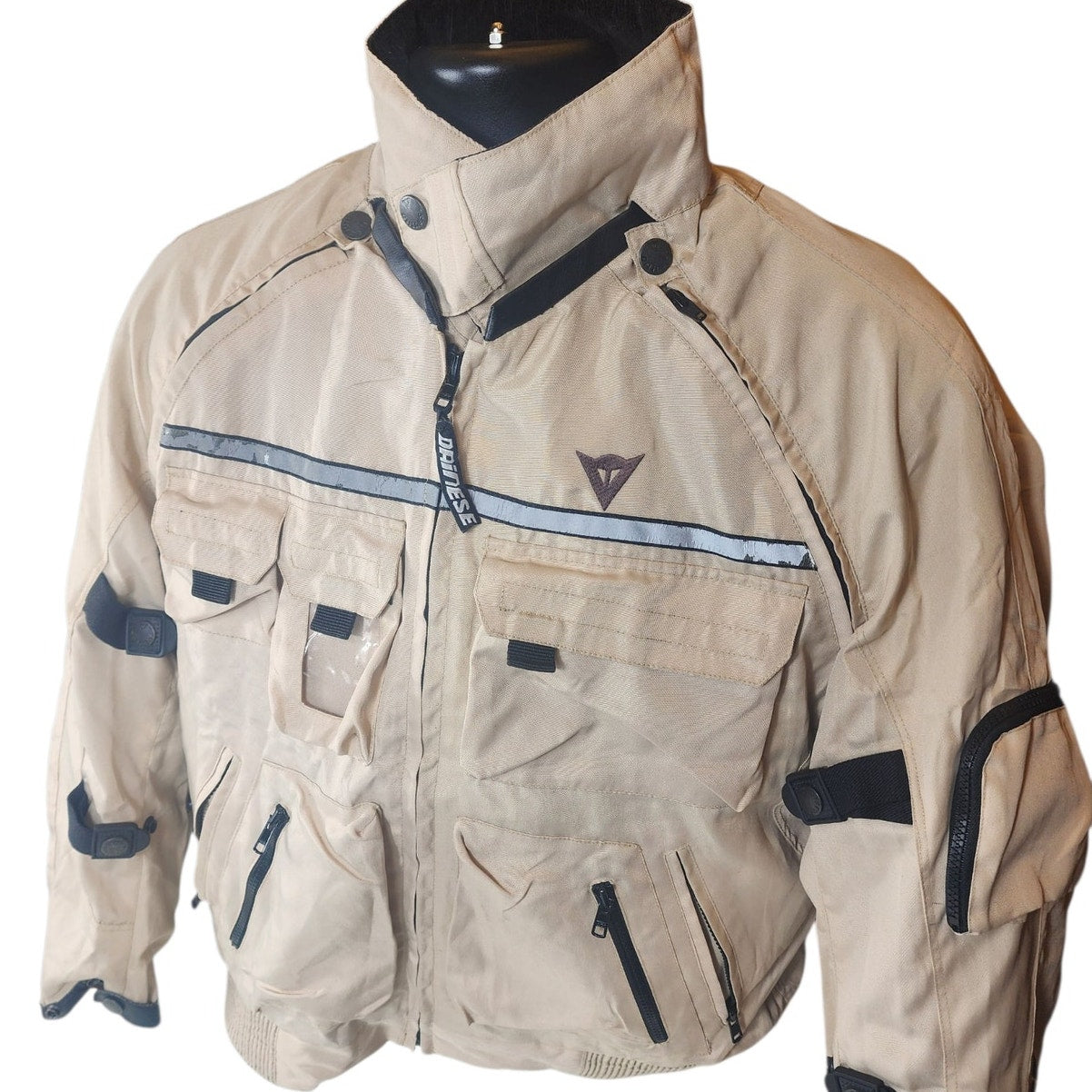 Dainese Motorcycle Jacket 50 USA 4O Large D-Tec Equipment Armor Touring Liner