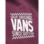 VANS Hoodie Mens Medium Women Large Maroon Pullover Sweatshirt California Skater
