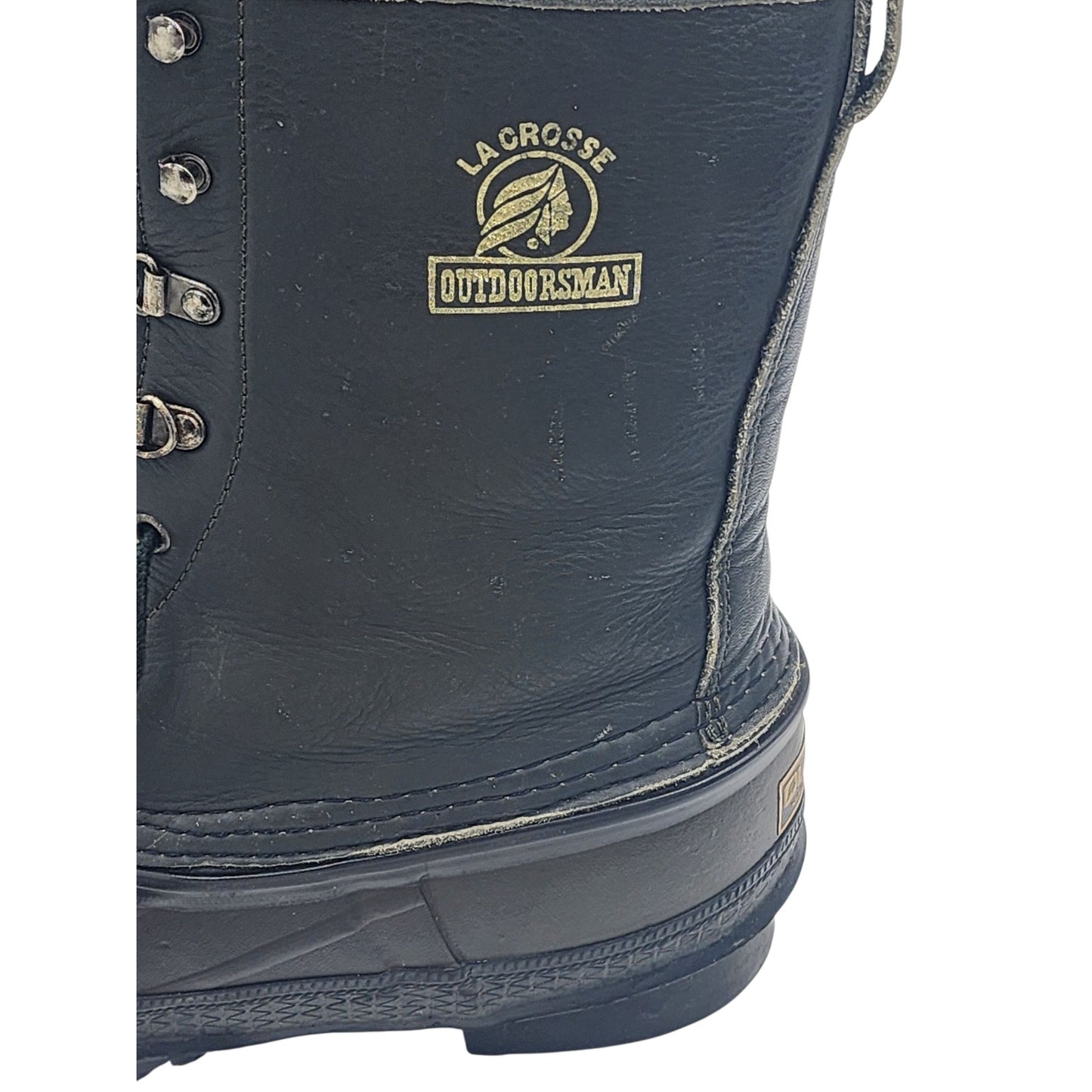 LaCrosse Outdoorsman Insulated Rubber Hunt Boots 7 USA Steel Shank Duck Winter