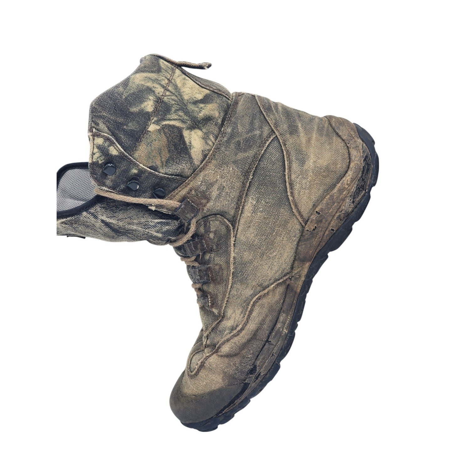 Cabelas Boots Mens 9.5D Thinsulate Ultra Hunting Boots Camo Hiking 81-2160