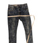 USTORM Jeans Mens Slim Fit 32x32 Blue Acid Wash Distressed Denim Retro Y2K Vibe