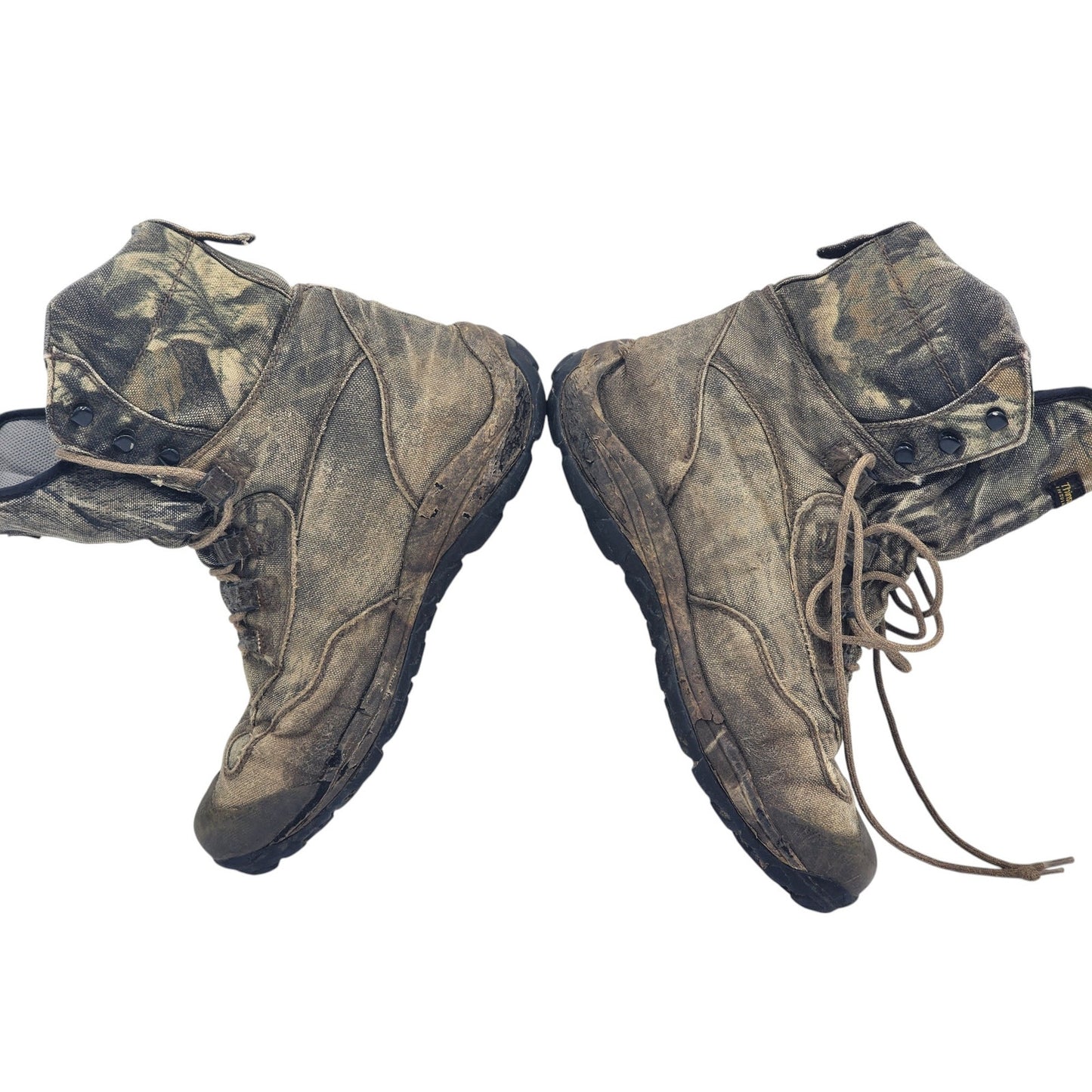 Cabelas Boots Mens 9.5D Thinsulate Ultra Hunting Boots Camo Hiking 81-2160