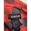 Burton Flannel Shirt Mens Large Red Black Buffalo Plaid Button Lumberjack Skate