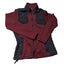 Eddie Bauer Sport Jacket Womens PM Medium Petite Burgundy Zip Hiking Gorpcore