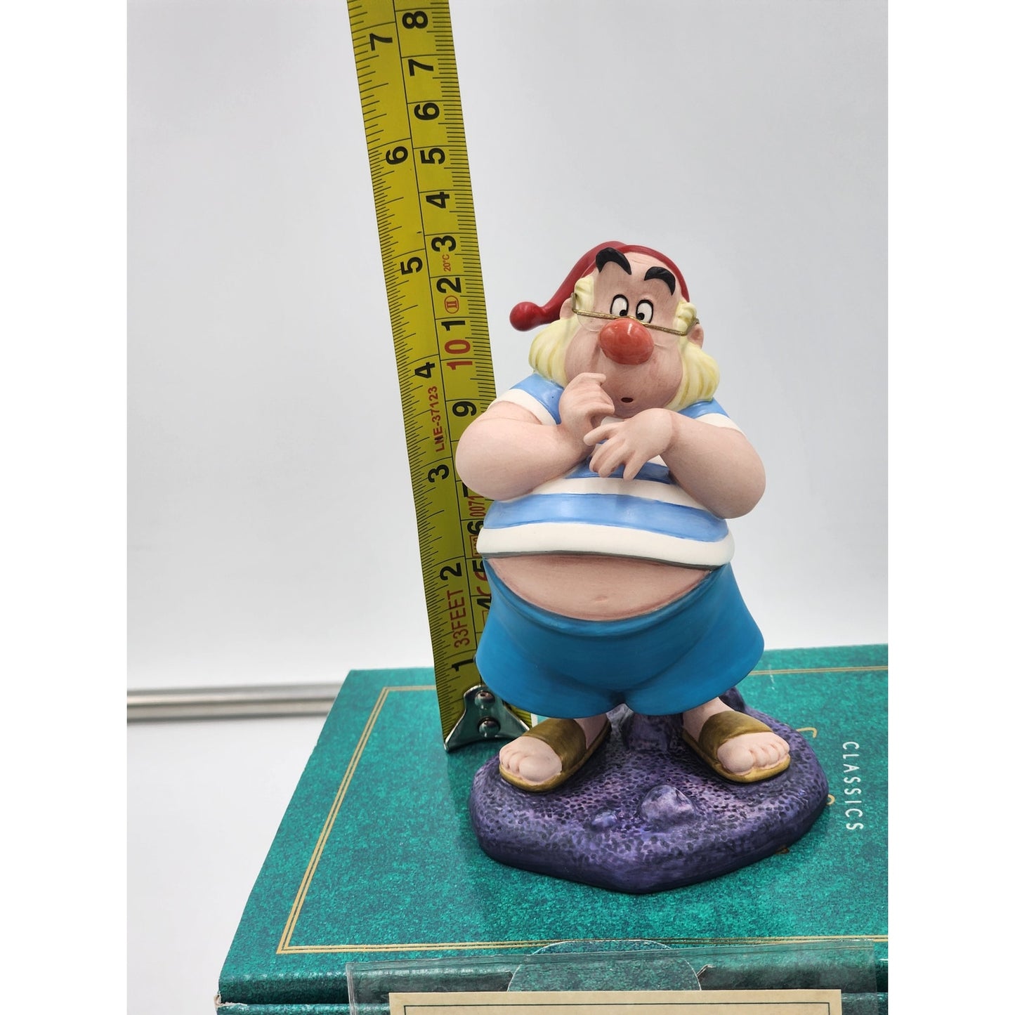 WDCC Peter Pan Mr. Smee Figurine Oh Dear Dear Dear 90s Vintage Retired COA Box