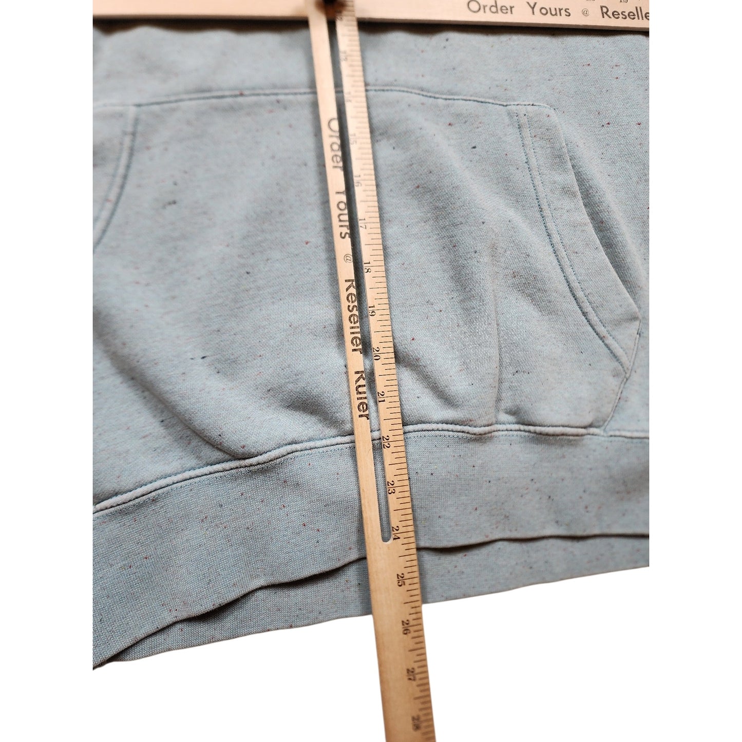 Nike Speckled Blue Hoodie Mens Large Pullover Fleece Sweatshirt Y2K DQ4663-416