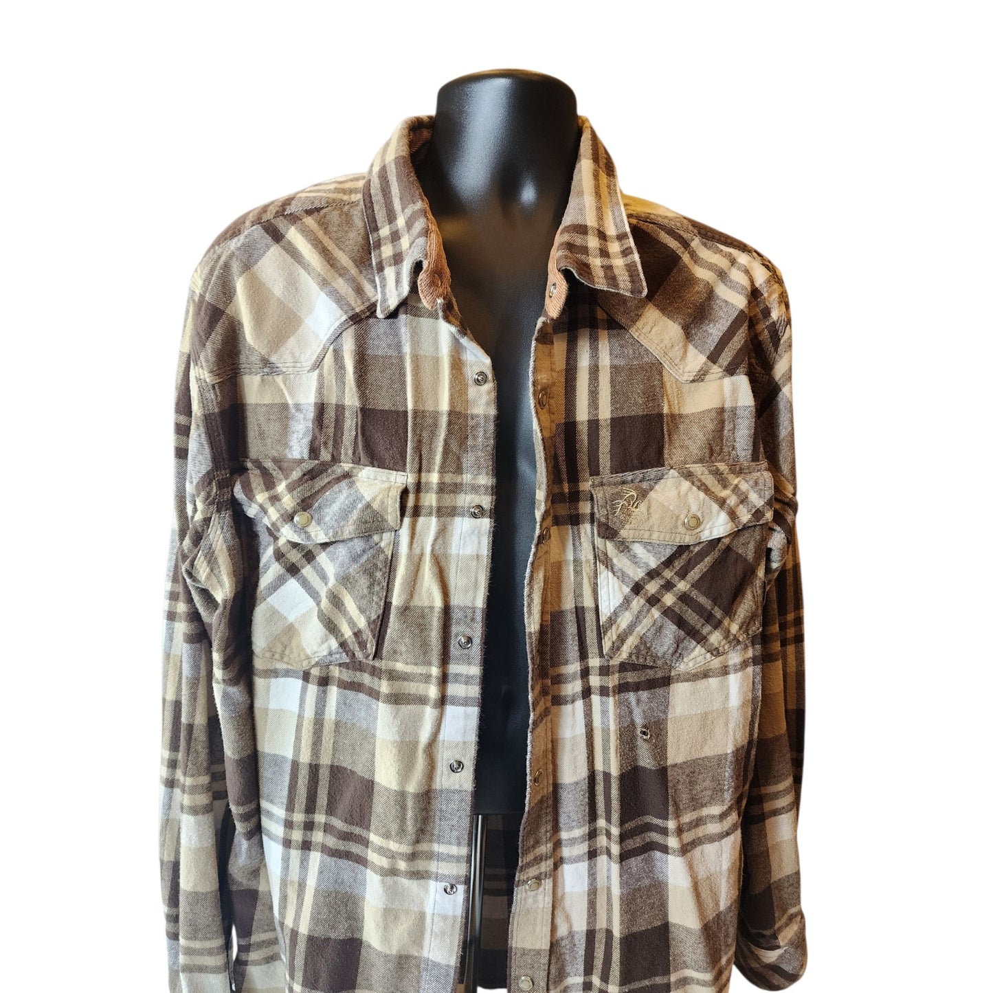 Legendary Whitetails Flannel Shirt Mens 2XT Heavyweight Western Snap Lumberjack