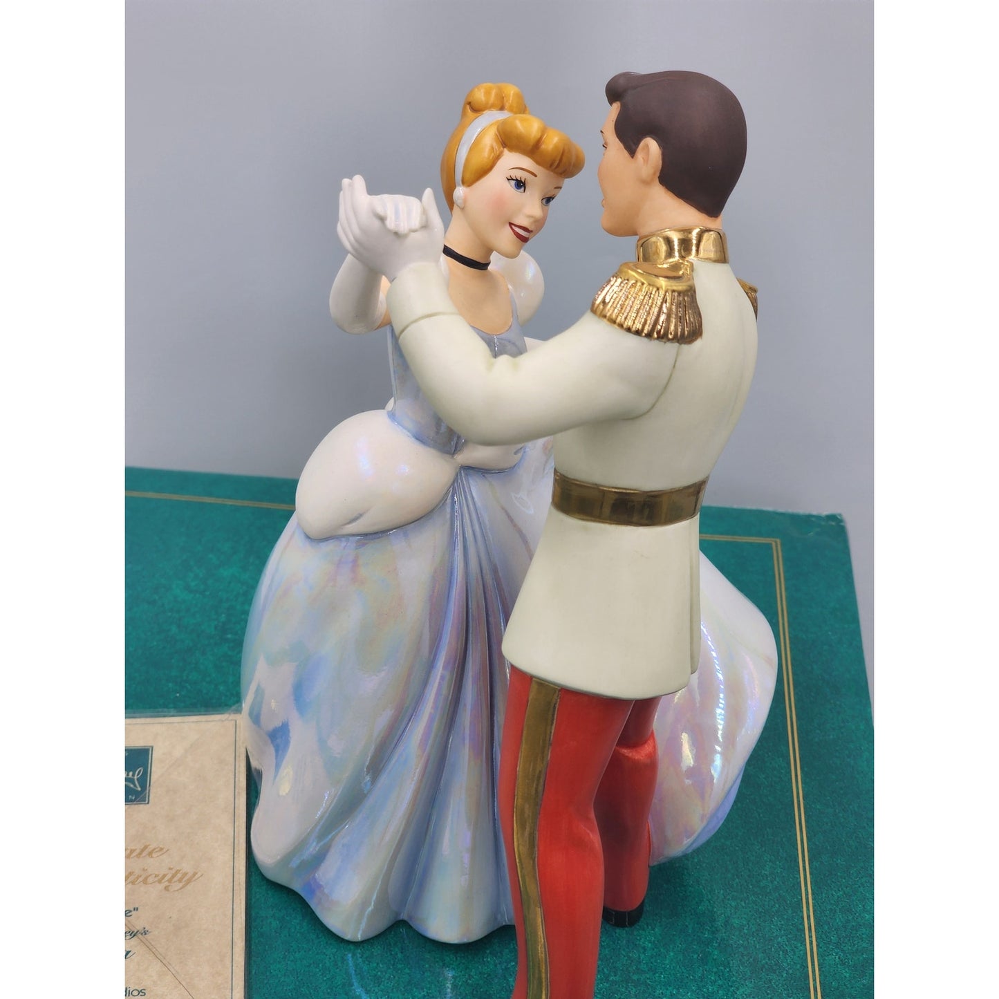WDCC Disney Cinderella Prince Charming So This Is Love Vintage Retired Box COA